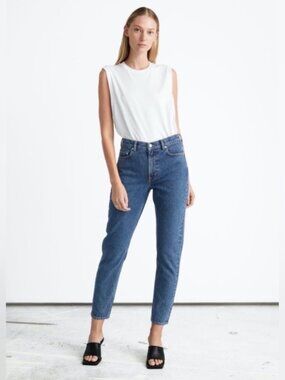 & Other Stories XOXO Jeans (Mid Blue Wash)